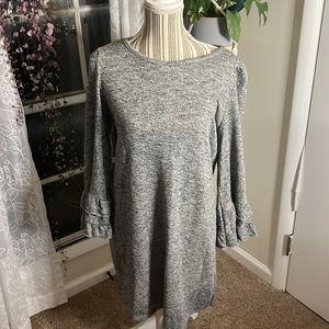 Max Studio Grey Dress Super Soft - Size Medium